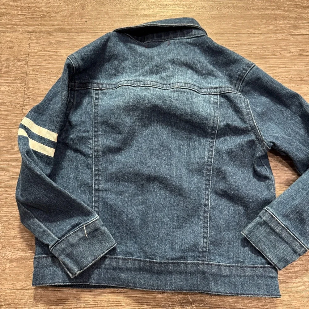 7 For All Mankind Toddler‎ Denim Jacket 2T Blue Denim Jean Coat Button